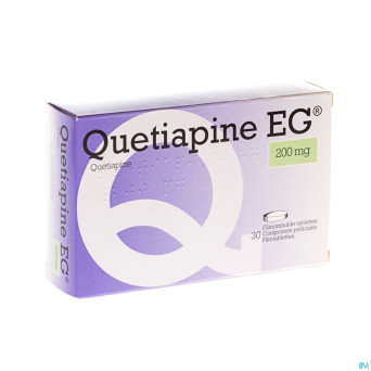 Quetiapine eg comp pell  30 x 200 mg