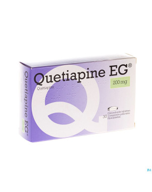 Quetiapine eg comp pell  30 x 200 mg