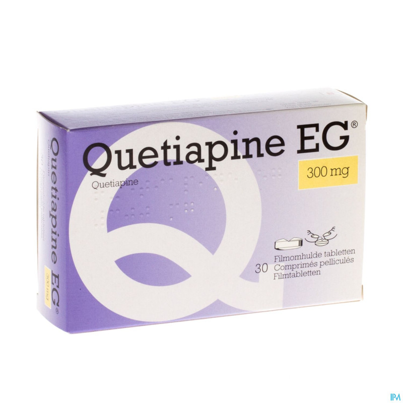 Quetiapine eg comp pell  30 x 300 mg