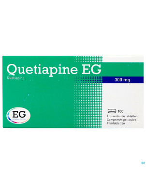 Quetiapine eg comp pell 100 x 300 mg