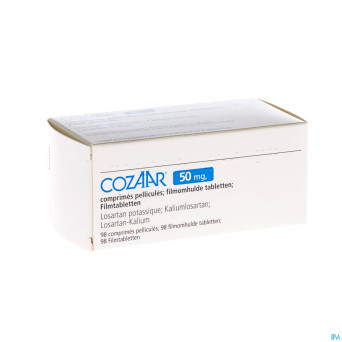 Cozaar pi pharma comp 98 x 50mg pip