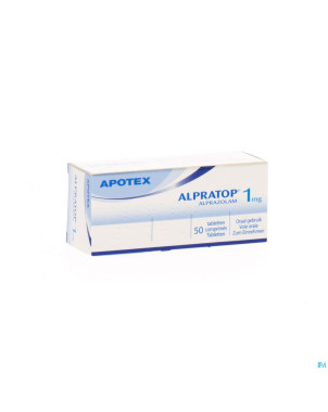 Alpratop 1,00mg tabl 50 x 1,00mg