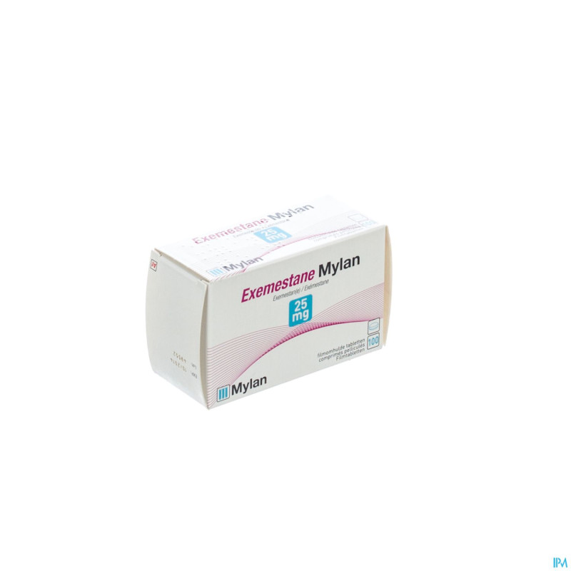Exemestane 25 mg mylan comp 100 x 25 mg