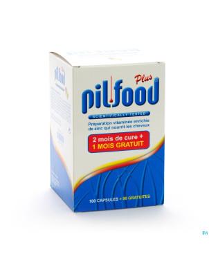 Pilfood plus caps 180 + 90 promo