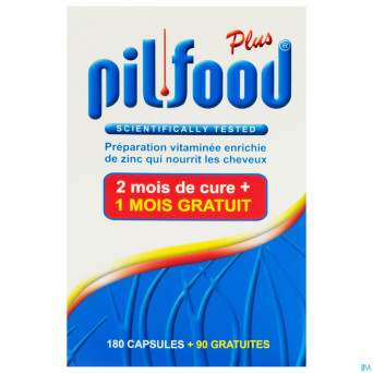 Pilfood plus caps 180 + 90 promo