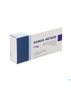 Xanax retard 1,00 mg impexeco tabl 30 pip