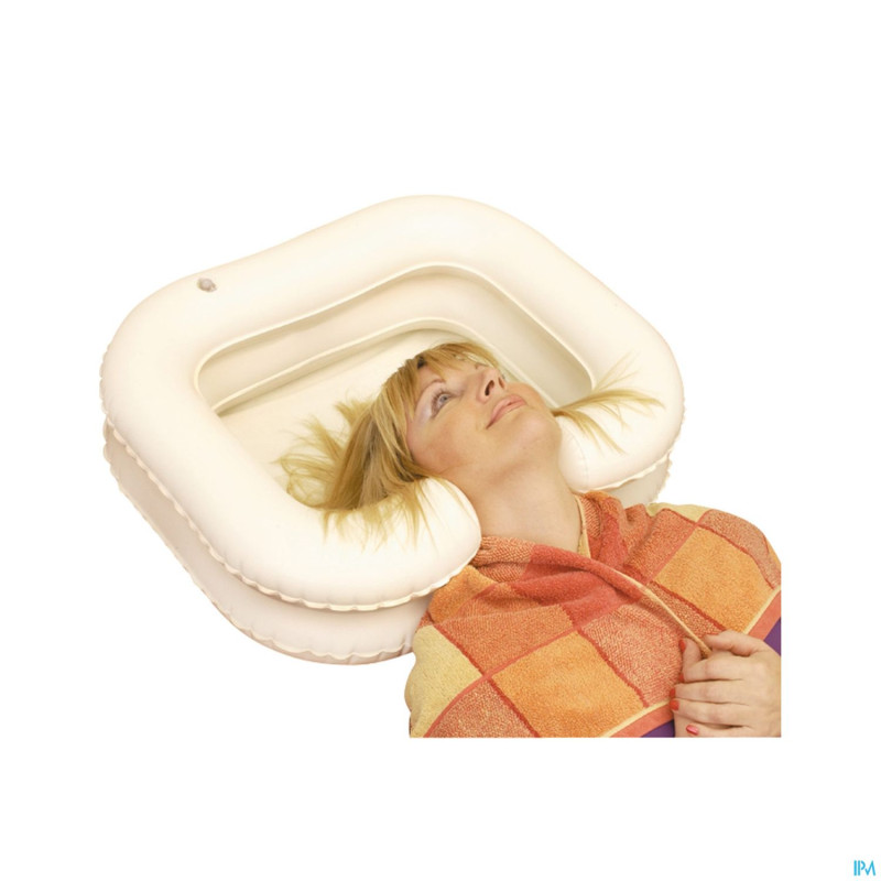 Bassin gonflable pour laver les cheveux    able2