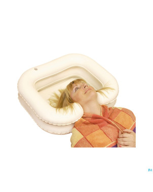 Bassin gonflable pour laver les cheveux    able2