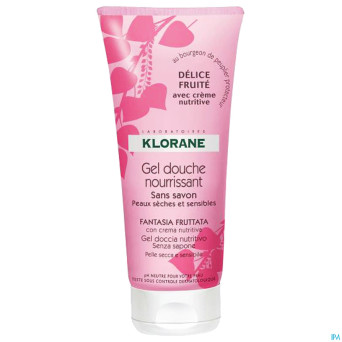 Klorane gel douche delice fruite    tube 200ml