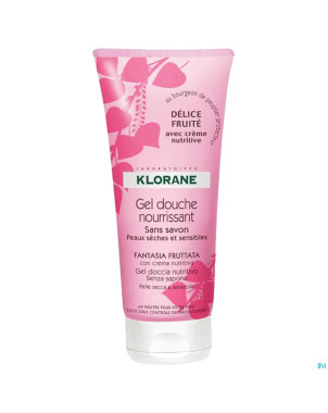 Klorane gel douche delice fruite    tube 200ml
