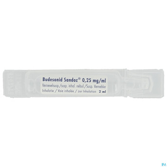 Budesonid sandoz 0,25mg/ml susp neb 4 x 5 amp
