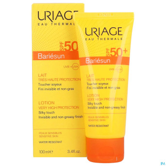 Uriage bariesun lait ip50+ p sens 100ml