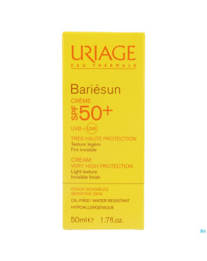 Uriage bariesun creme ip50+ p sens. 50ml