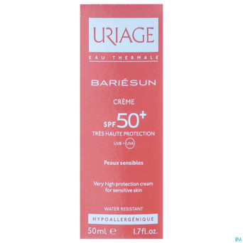 Uriage bariesun creme ip50+ p sens. 50ml