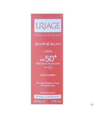 Uriage bariesun creme ip50+ p sens. 50ml