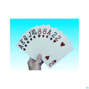 Jeu de cartes extra grandes    able2