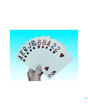 Jeu de cartes extra grandes    able2
