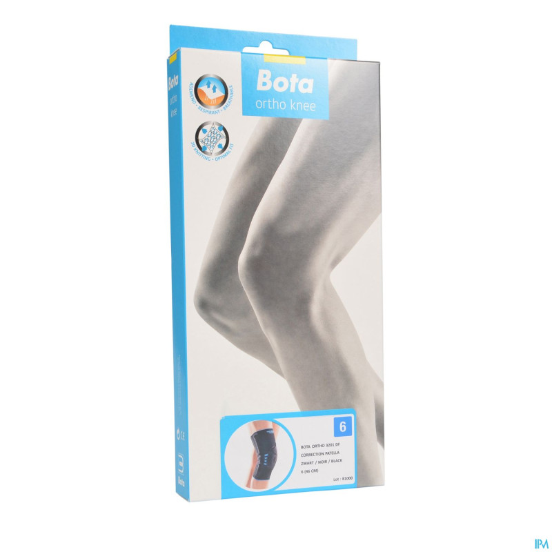 Bota ortho df cor-patel noir 3201 t6