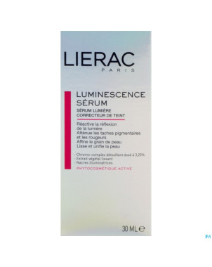 Lierac luminescence serum lumiere corr.teint 30ml