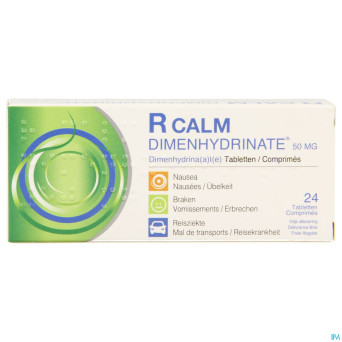 R calm dimenhydrinate    comp 24