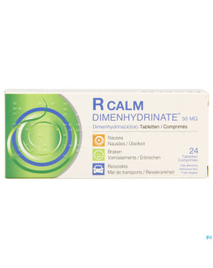 R calm dimenhydrinate    comp 24