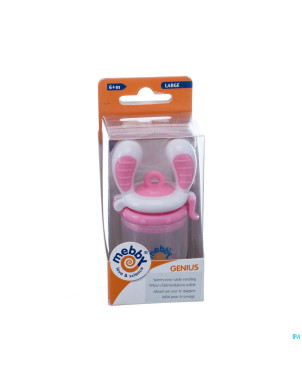 Genius tetine alimentation solide large rose