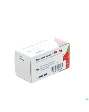 Donepezil sandoz 10,0 mg comp orodisp 56 x 10,0mg