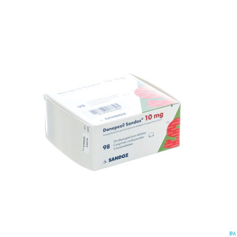 Donepezil sandoz 10,0 mg comp orodisp 98 x 10,0mg