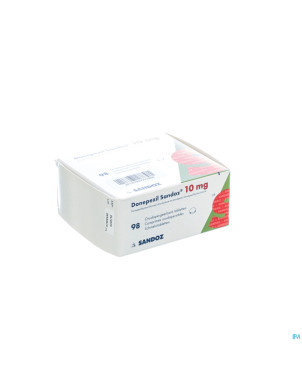 Donepezil sandoz 10,0 mg comp orodisp 98 x 10,0mg