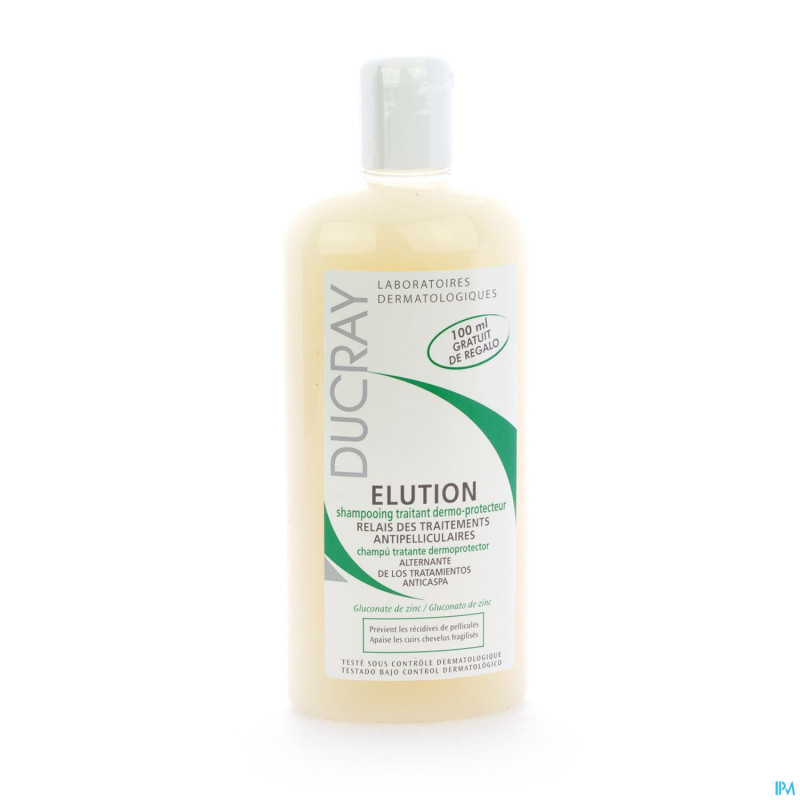 Elution sh peau sensible    400ml promo