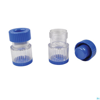 Broyeur de medicaments avec compartiment    able2