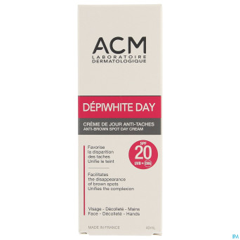 Depiwhite day ip20 cr eclaircis. jour tube 40ml