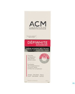 Depiwhite advanced creme depigment. tube 40ml