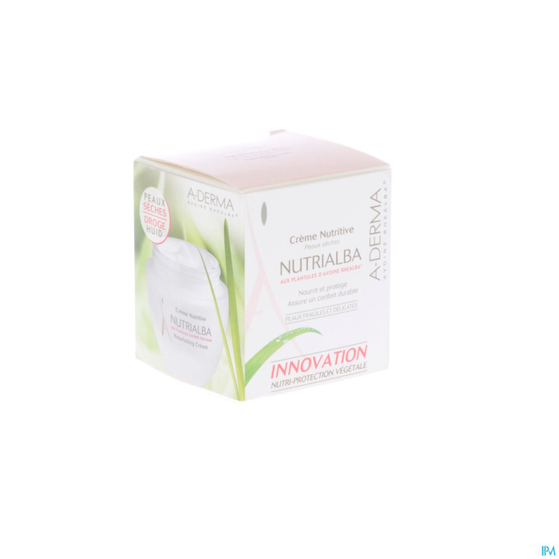 Aderma nutrialba creme nutri visage    pot 50ml