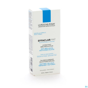 Lrp effaclar mat hydra sebo-regulat. s/parab. 40ml