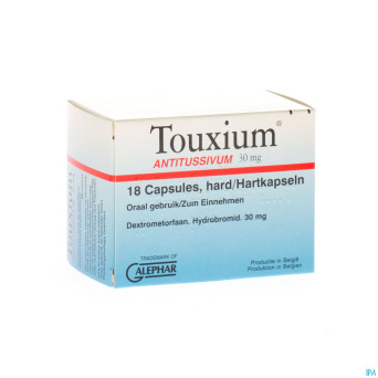 Touxium antitussivum 30 mg caps 18x30mg
