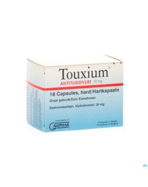 Touxium antitussivum 30 mg caps 18x30mg