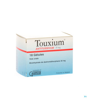 Touxium antitussivum 30 mg caps 18x30mg