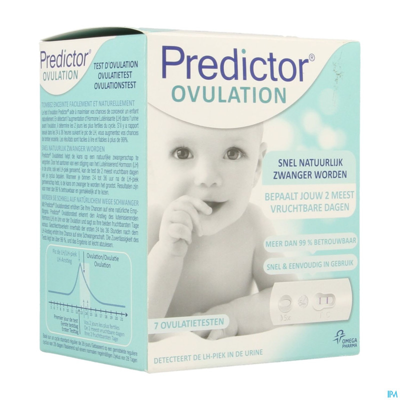 Predictor test ovulation cassette 7 cfr 3163748