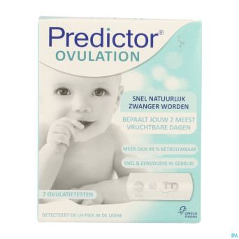 Predictor test ovulation cassette 7 cfr 3163748