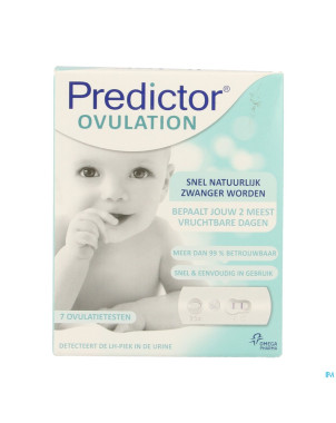 Predictor test ovulation cassette 7 cfr 3163748