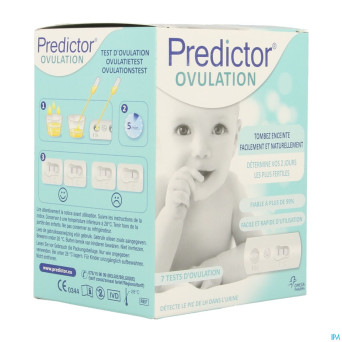 Predictor test ovulation cassette 7 cfr 3163748