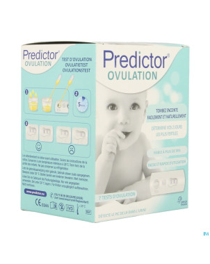 Predictor test ovulation cassette 7 cfr 3163748