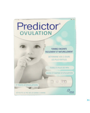 Predictor test ovulation cassette 7 cfr 3163748