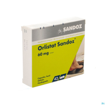 Orlistat sandoz caps dure  42 x 60 mg
