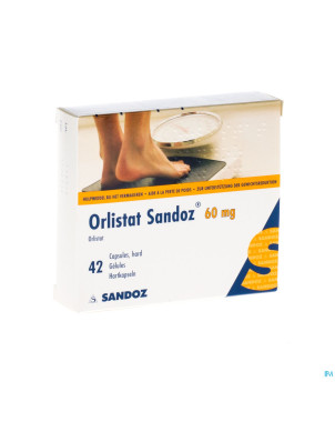 Orlistat sandoz caps dure  42 x 60 mg