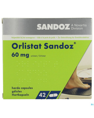 Orlistat sandoz caps dure  42 x 60 mg