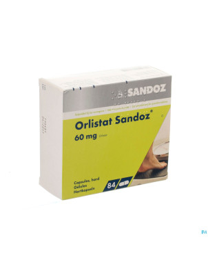 Orlistat sandoz caps dure  84 x 60 mg