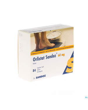 Orlistat sandoz caps dure  84 x 60 mg
