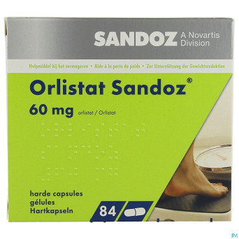 Orlistat sandoz caps dure  84 x 60 mg